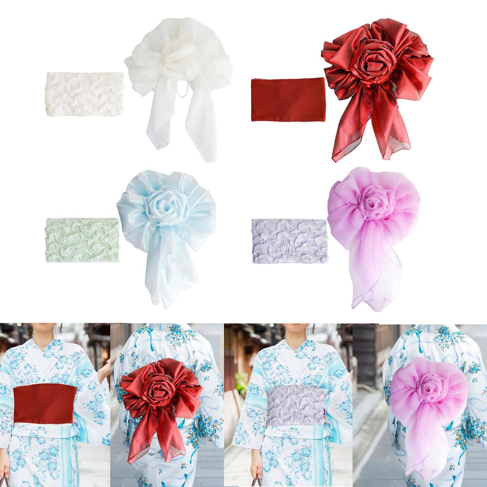 浴衣帯 ソフトタイプ 女性用 着物帯 簡単装着 キムノ帯 カ - Bow Tie Pre Tied のレビューと価格