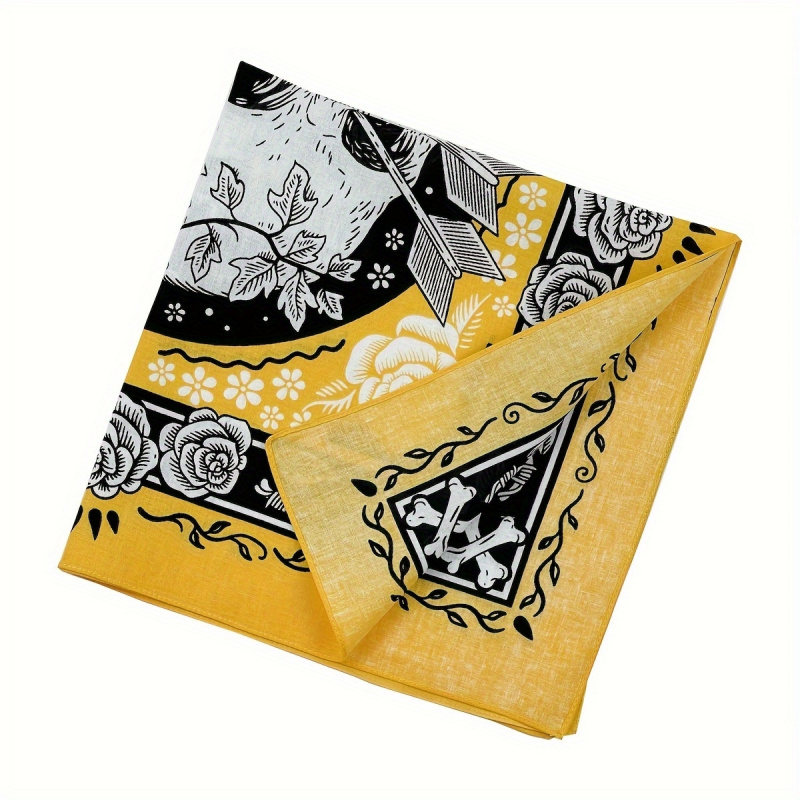 スカルアロー レトロヘッドスカーフ スクエアスカーフ ヒップ - Bandana Cotton のレビューと価格