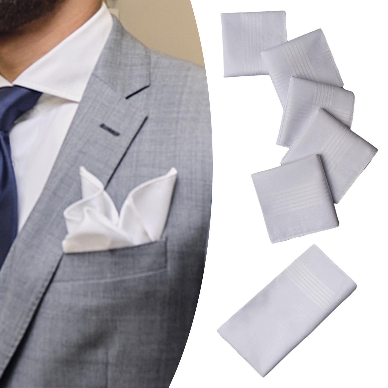 6x メンズハンカチ ハンカチ ギフトセット ソフトバンダナ - Handkerchief Cotton Men のレビューと価格